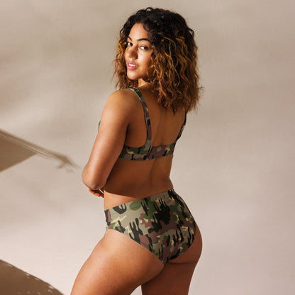 Spanish Rocosos Guerrillero CAMO high-waisted bikini - Womens High-Waisted Bikini