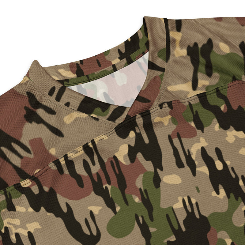 Rocosos Spanish Guerrillero CAMO Unisex Hockey Fan Jersey