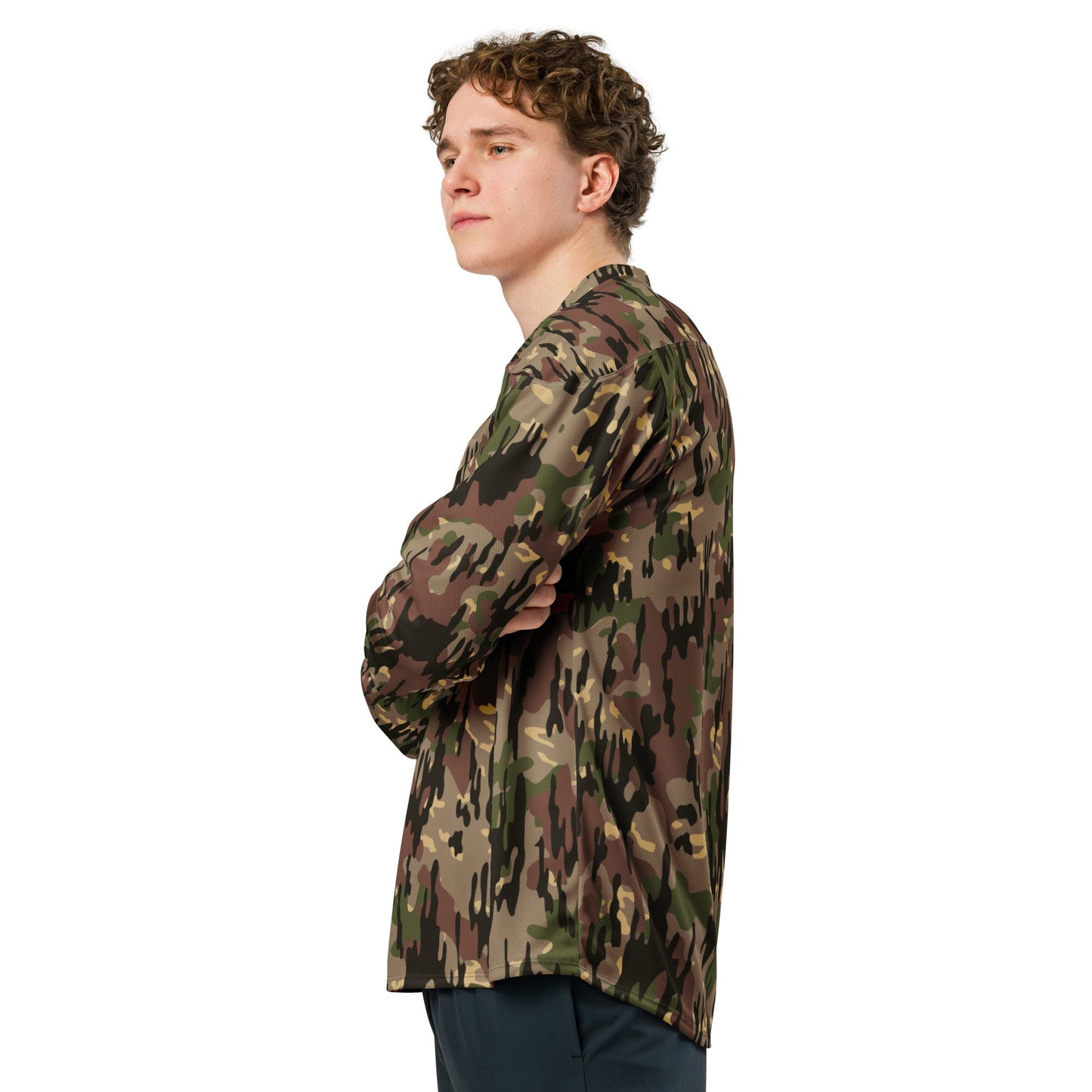 Spanish Rocosos Guerrillero CAMO hockey fan jersey - 2XS - Hockey Jerseys