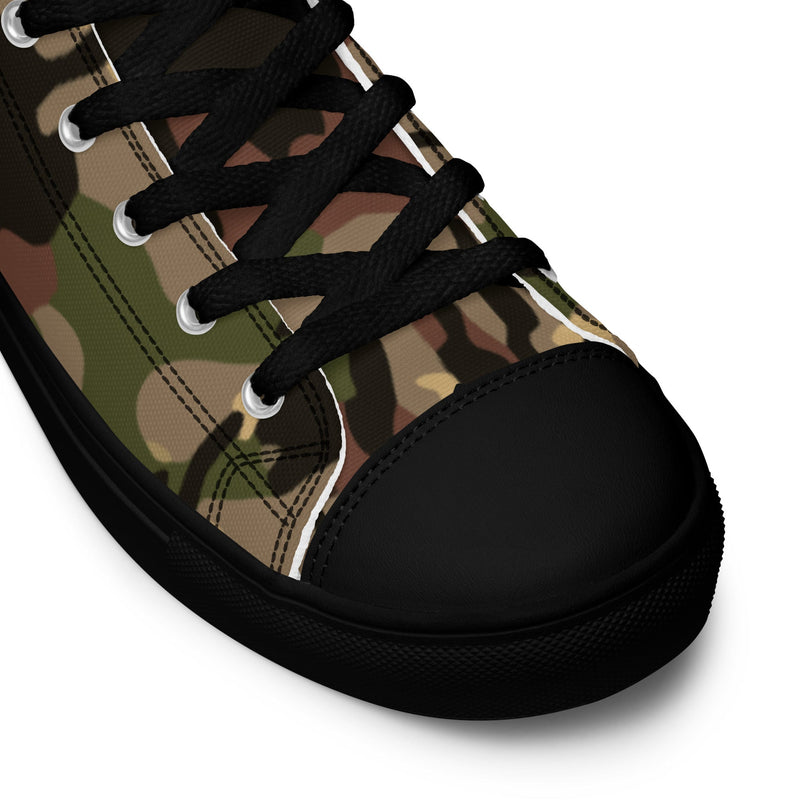 Rocosos Spanish Guerrillero CAMO Mens High-Top Canvas Shoes