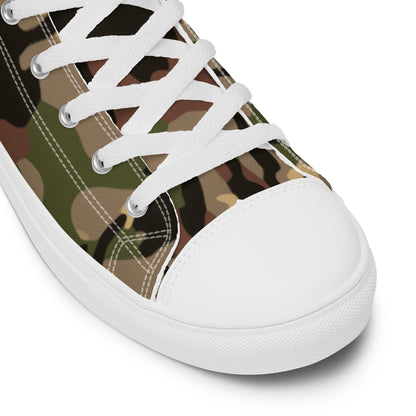 Spanish Rocosos Guerrillero CAMO Mens high top canvas shoes - High Top Canvas Shoes