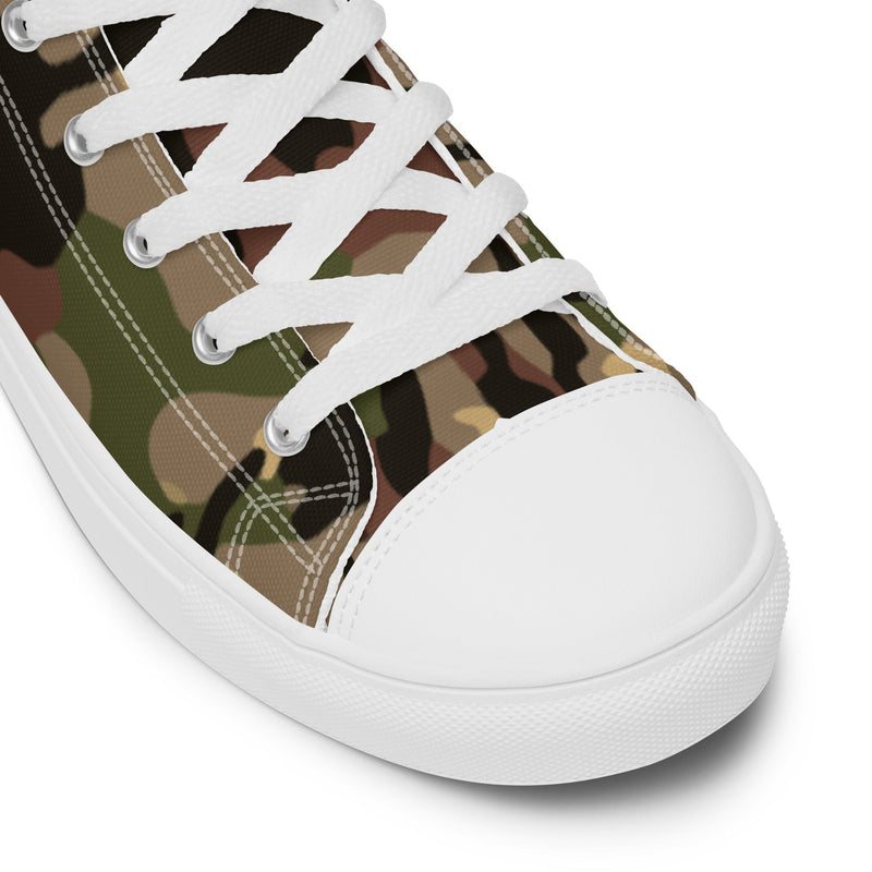 Rocosos Spanish Guerrillero CAMO Mens High-Top Canvas Shoes