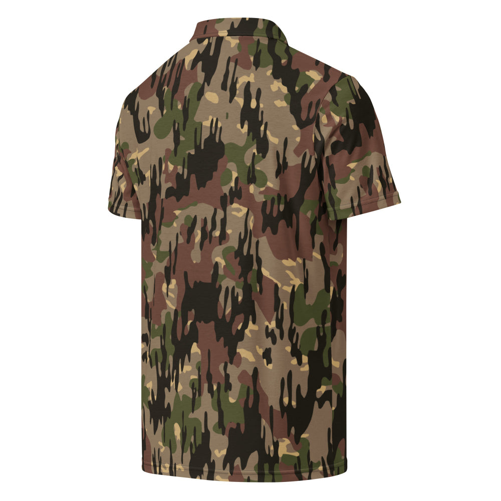 Spanish Rocosos Guerrillero CAMO Men’s slim fit polo - Mens Slim Fit Polo