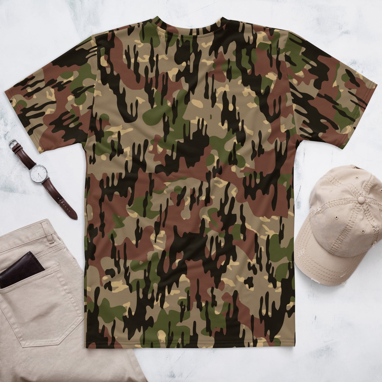 Spanish Rocosos Guerrillero CAMO Mens t-shirt - T-Shirts