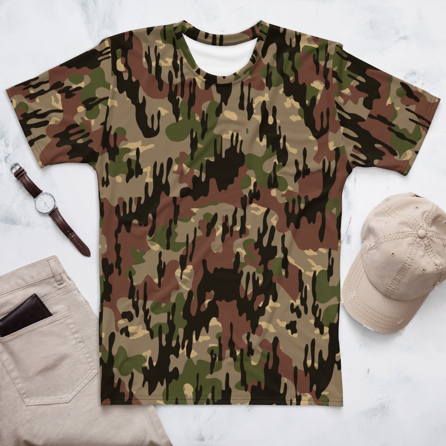 Spanish Rocosos Guerrillero CAMO Mens t-shirt - XS - T-Shirts