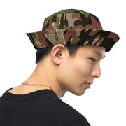 Rocosos Spanish Guerrillero CAMO Reversible Bucket Hat - Head