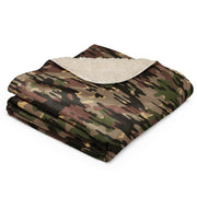 Rocosos Spanish Guerrillero CAMO Sherpa Blanket