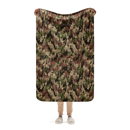 Rocosos Spanish Guerrillero CAMO Sherpa Blanket - 37″×57″