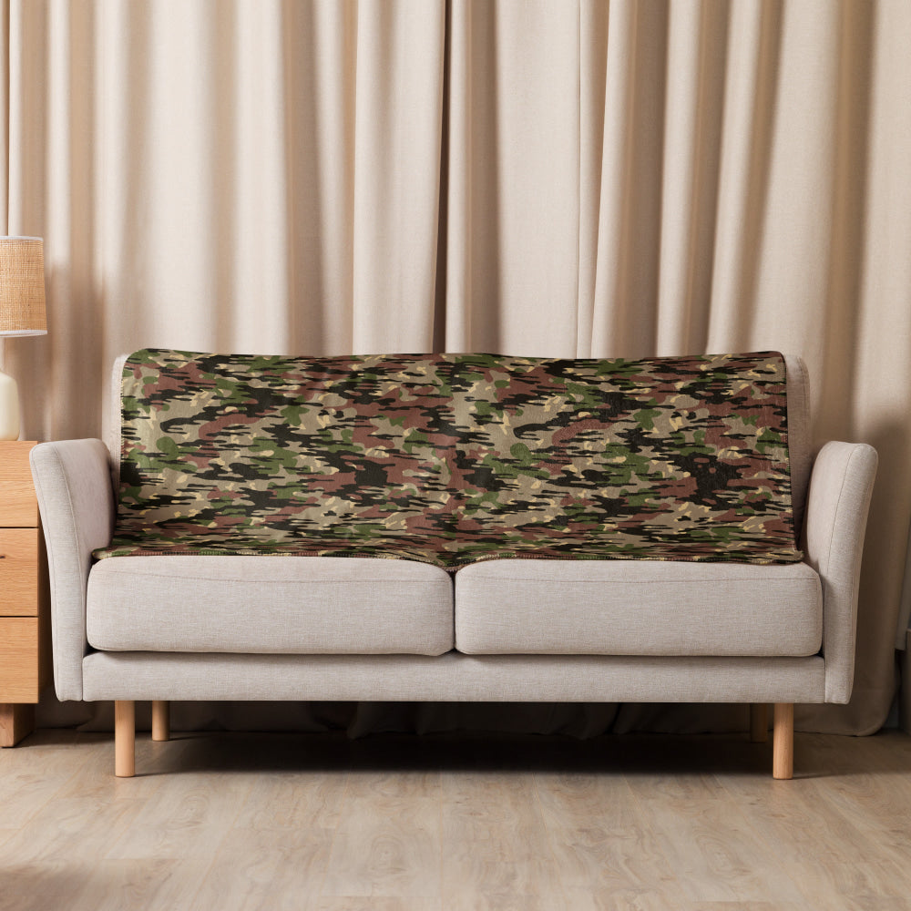 Spanish Rocosos Guerrillero CAMO Sherpa blanket - Blanket