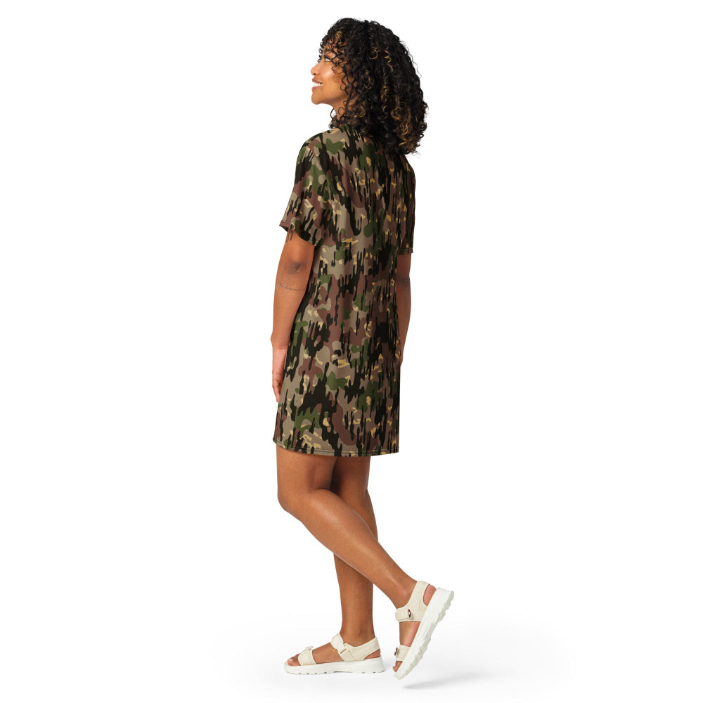 Spanish Rocosos Guerrillero CAMO T-shirt dress - Womens T-Shirt Dress