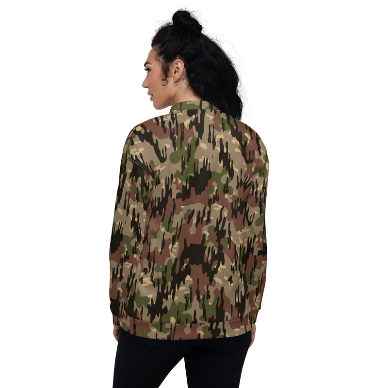 Rocosos Spanish Guerrillero CAMO Unisex Bomber Jacket