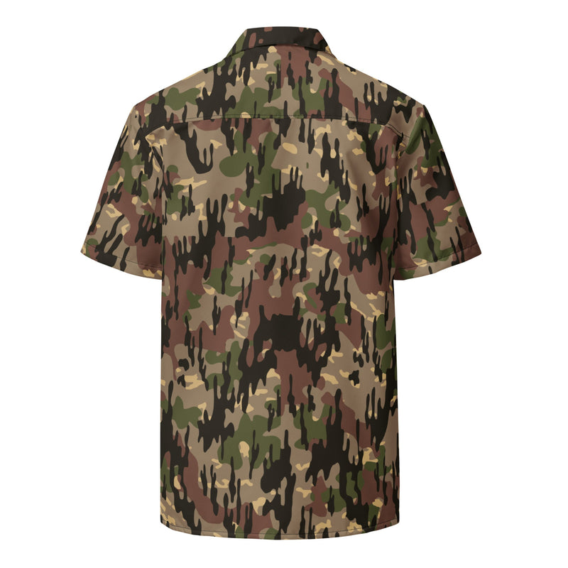 Rocosos Spanish Guerrillero CAMO Unisex Short-Sleeve Button Shirt - Button-Up