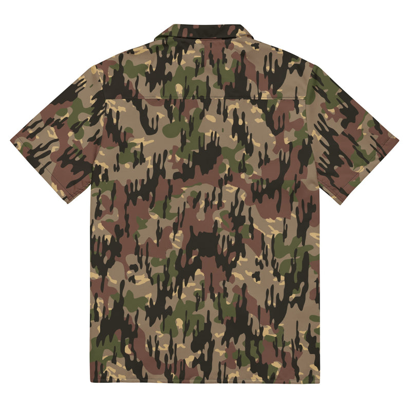 Rocosos Spanish Guerrillero CAMO Unisex Short-Sleeve Button Shirt - Button-Up
