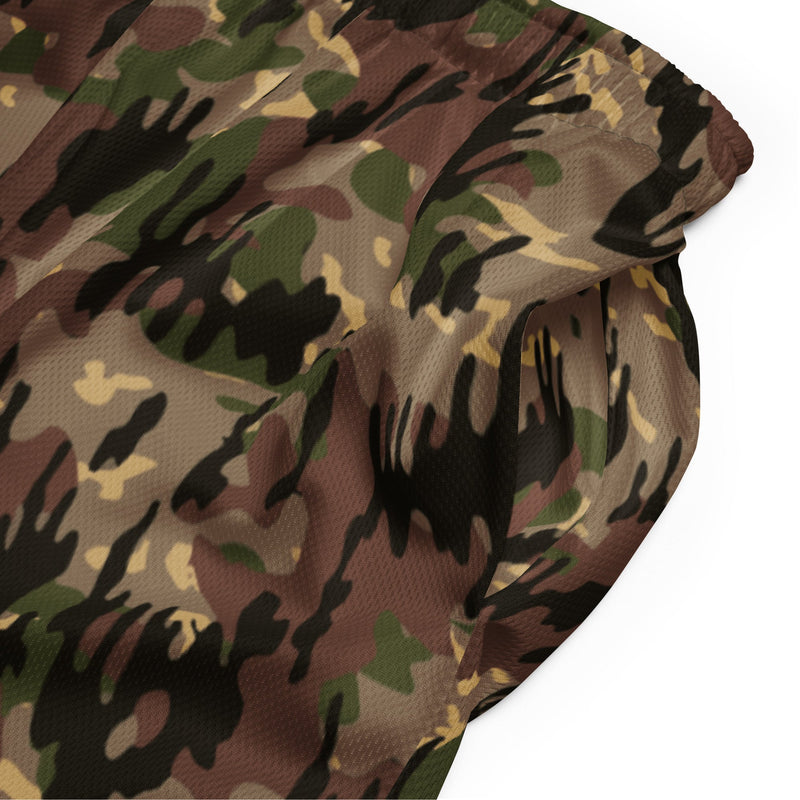 Rocosos Spanish Guerrillero CAMO Unisex Mesh Shorts