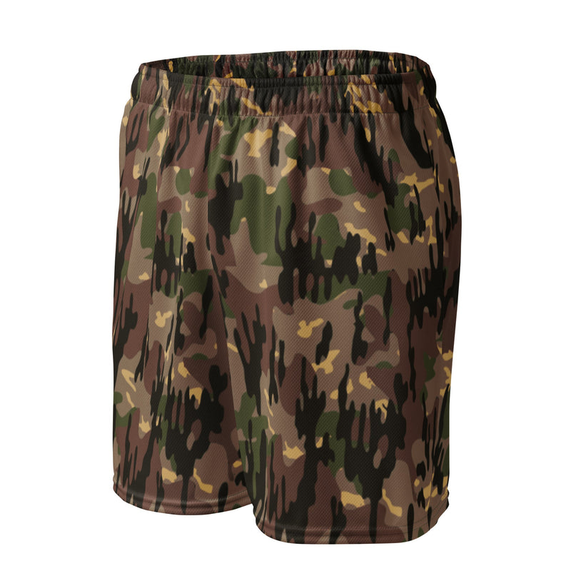 Rocosos Spanish Guerrillero CAMO Unisex Mesh Shorts