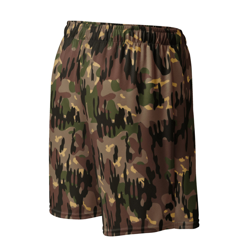 Rocosos Spanish Guerrillero CAMO Unisex Mesh Shorts