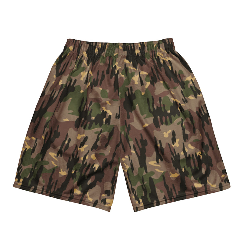 Rocosos Spanish Guerrillero CAMO Unisex Mesh Shorts