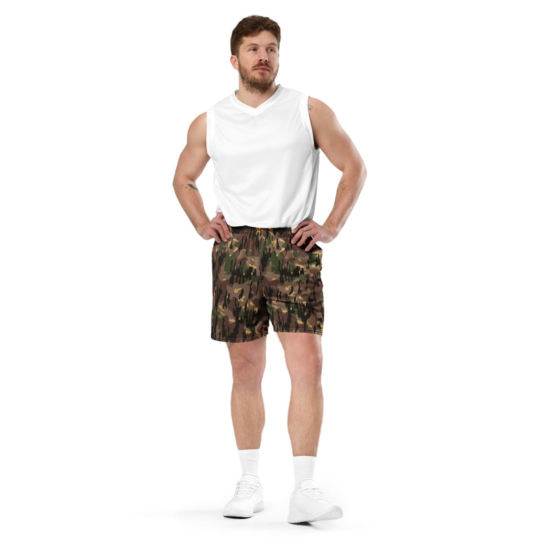 Rocosos Spanish Guerrillero CAMO Unisex Mesh Shorts