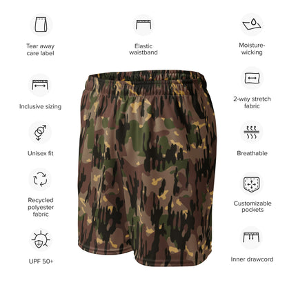 Spanish Rocosos Guerrillero CAMO Unisex mesh shorts - Mesh Shorts