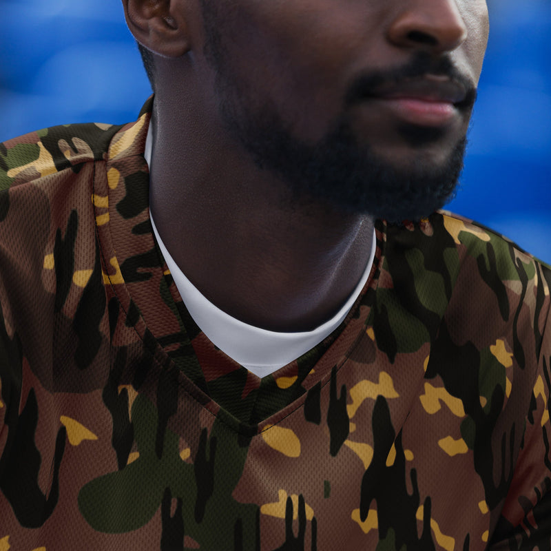 Rocosos Spanish Guerrillero CAMO Unisex Sports Jersey