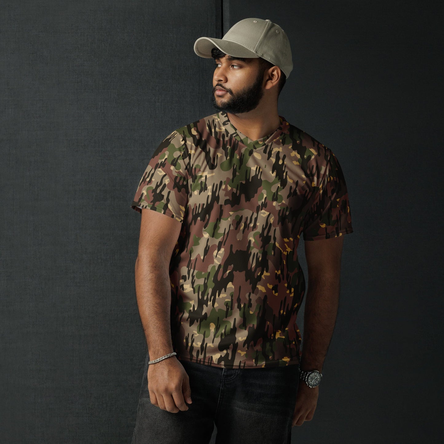 Spanish Rocosos Guerrillero CAMO unisex sports jersey Sports Jerseys