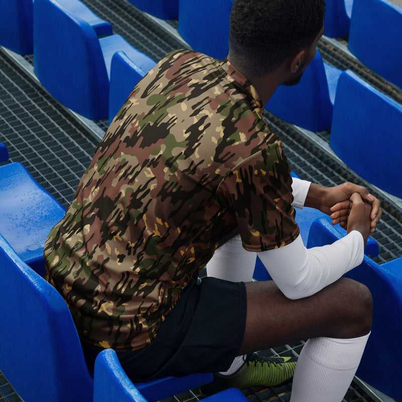 Rocosos Spanish Guerrillero CAMO Unisex Sports Jersey