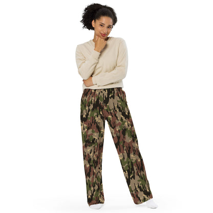 Spanish Rocosos Guerrillero CAMO unisex wide-leg pants - Unisex Wide-Leg Pants