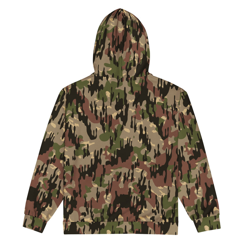 Rocosos Spanish Guerrillero CAMO Unisex Zip Hoodie