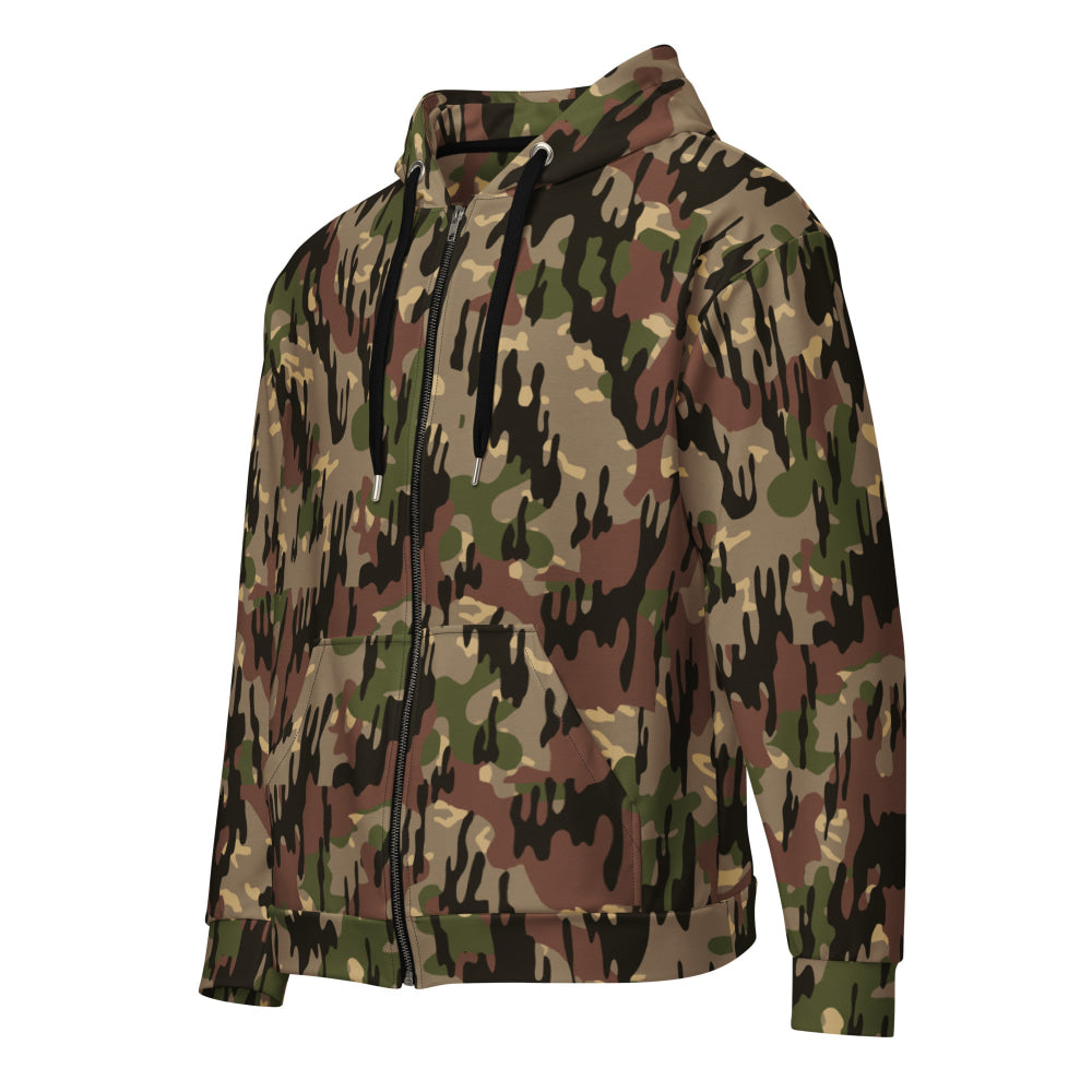 Spanish Rocosos Guerrillero CAMO Unisex zip hoodie - Zip Hoodie