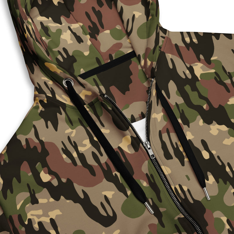 Rocosos Spanish Guerrillero CAMO Unisex Zip Hoodie