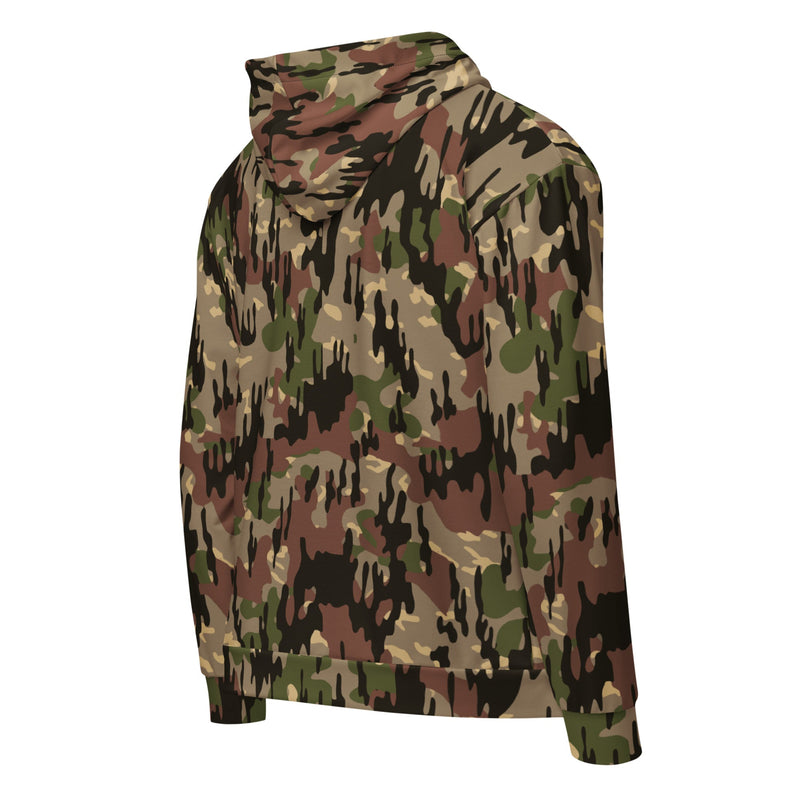 Rocosos Spanish Guerrillero CAMO Unisex Zip Hoodie