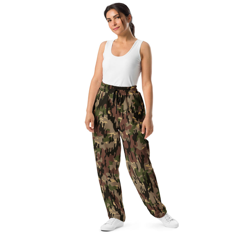 Rocosos Spanish Guerrillero CAMO Unisex Wide-Leg Joggers