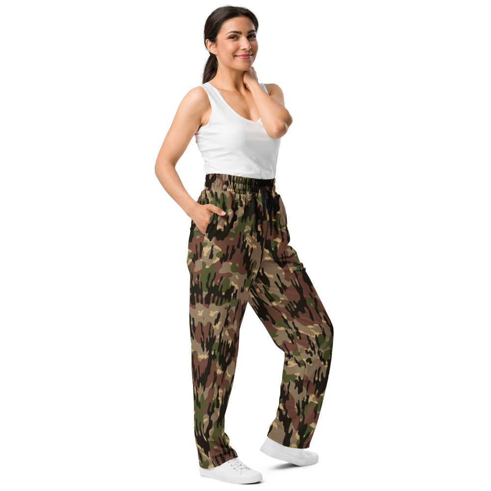 Spanish Rocosos Guerrillero CAMO Wide-leg joggers - Unisex Joggers