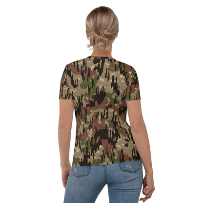 Spanish Rocosos Guerrillero CAMO Women’s T-shirt - Womens T-Shirt