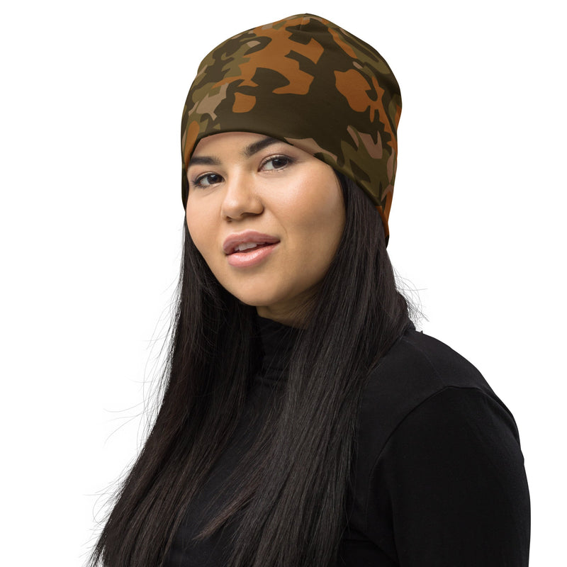 Sahara Spanish CAMO Beanie - Head