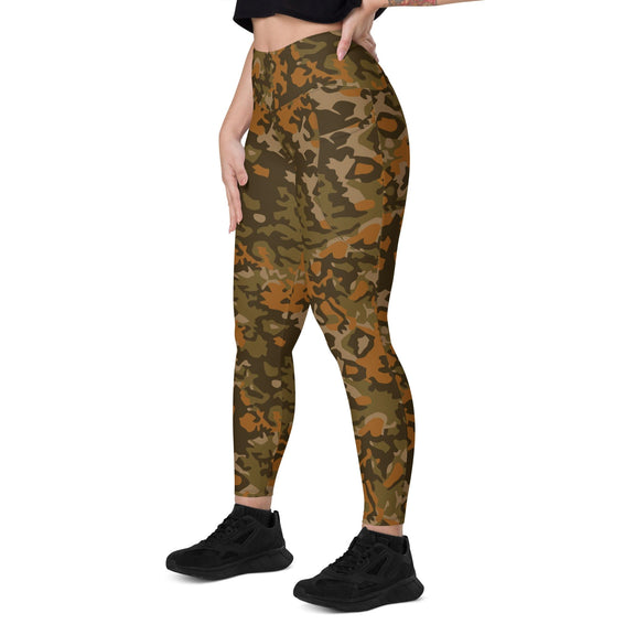 Spanish Sahara CAMO Leggings with pockets - Womens