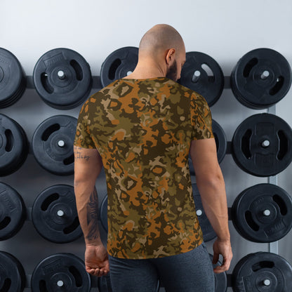 Spanish Sahara CAMO Mens Athletic T-shirt - T-Shirts