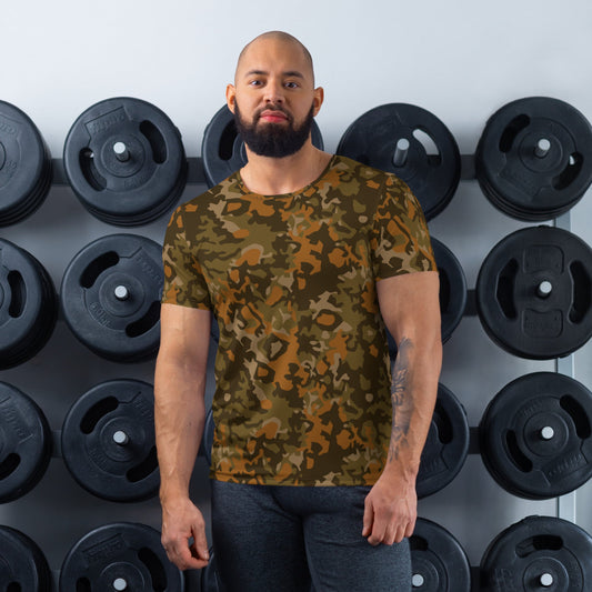 Spanish Sahara CAMO Men’s Athletic T-shirt - XS - Mens T-Shirt