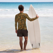 Sahara Spanish CAMO Mens Long-Sleeve Rash Guard