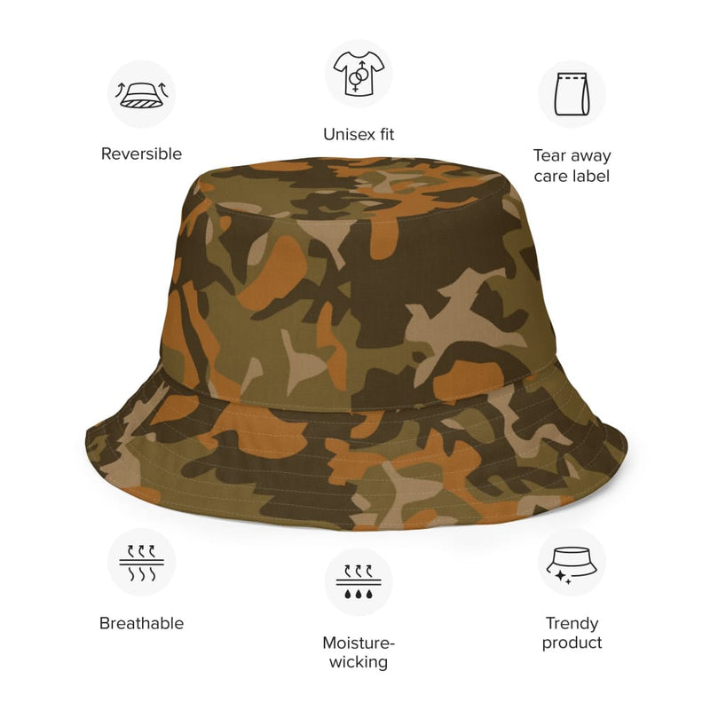 Spanish Sahara CAMO Reversible bucket hat