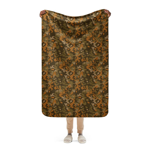 Sahara Spanish CAMO Sherpa Blanket - 37″×57″