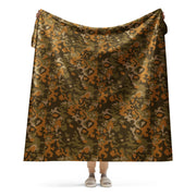 Sahara Spanish CAMO Sherpa Blanket - 60″×80″