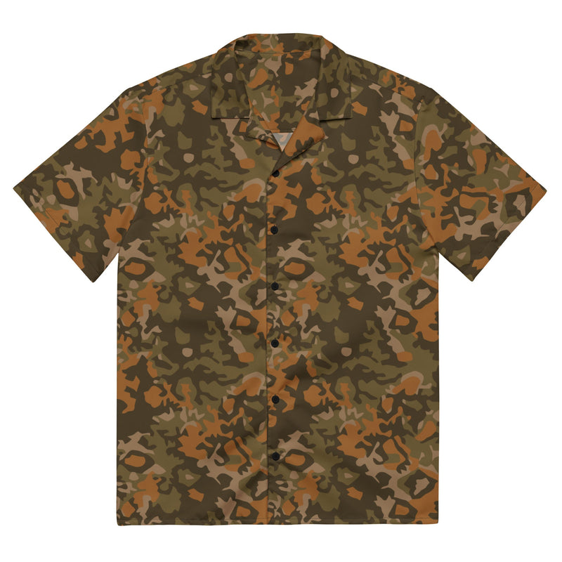 Sahara Spanish CAMO Unisex Short-Sleeve Button Shirt - 2XS - Button-Up