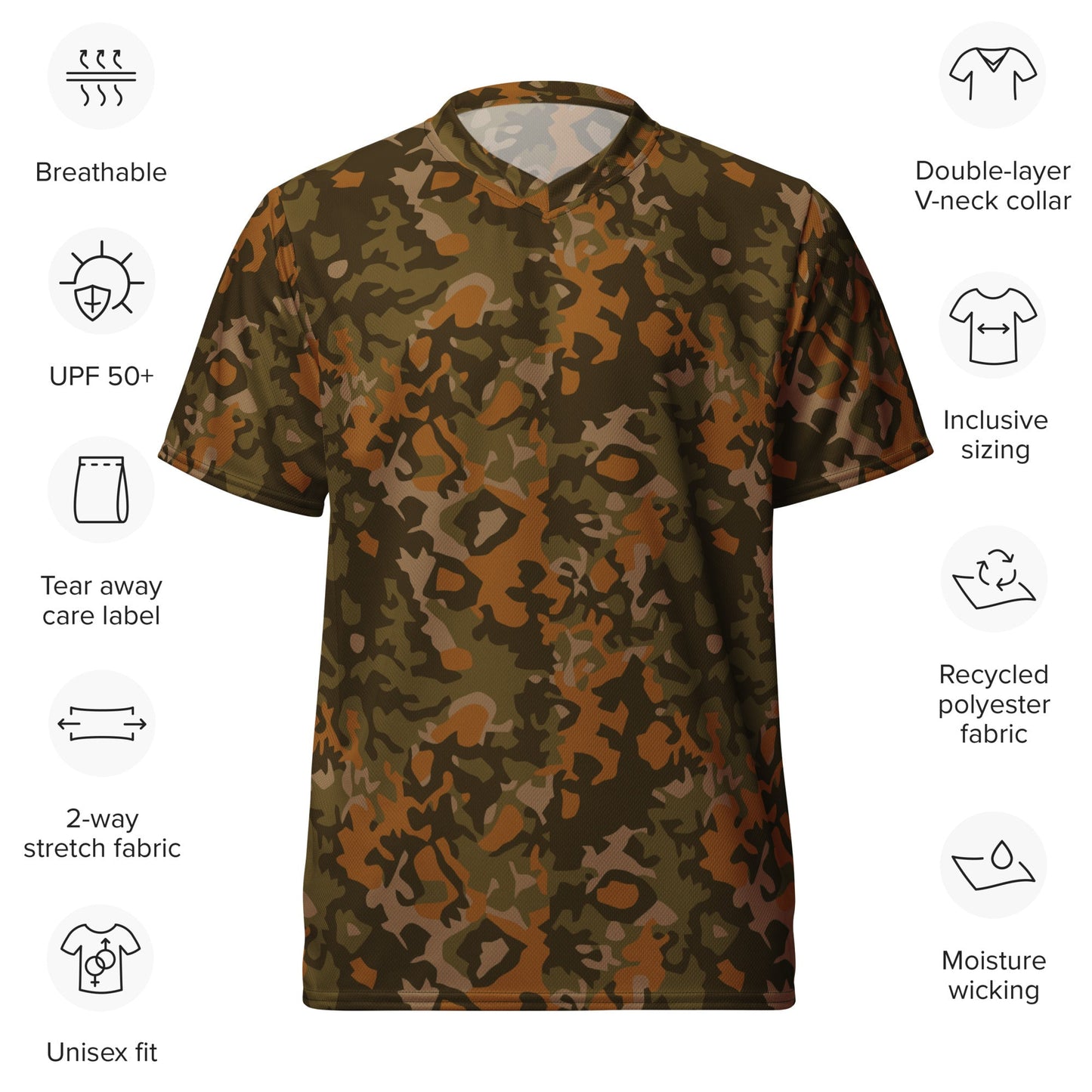 Spanish Sahara CAMO unisex sports jersey - Sports Jerseys