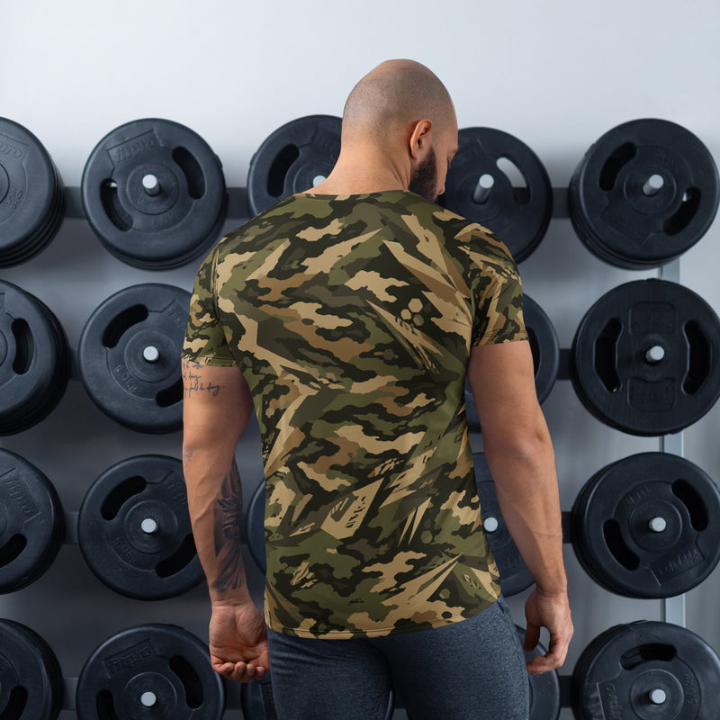 Spearpoint Vanguard Multi-Terrain CAMO Mens Athletic T-Shirt - Shirt