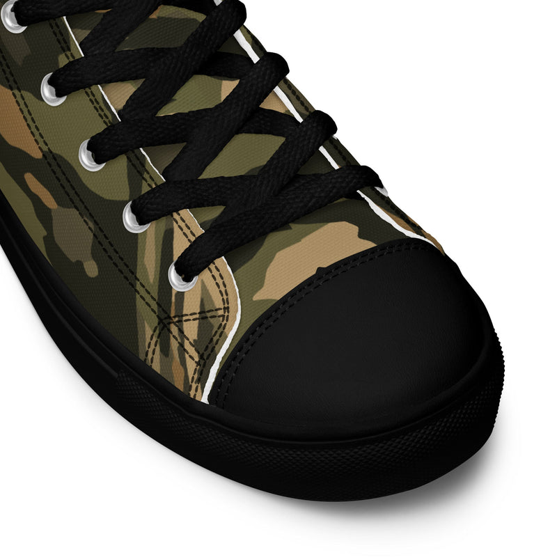 Spearpoint Vanguard Multi-Terrain CAMO Mens High-Top Canvas Shoes