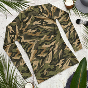 Spearpoint Vanguard Multi-Terrain CAMO Mens Long-Sleeve Rash Guard - LS