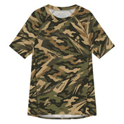Spearpoint Vanguard Multi-Terrain CAMO Mens Short-Sleeve Rash Guard - 2XS - SS