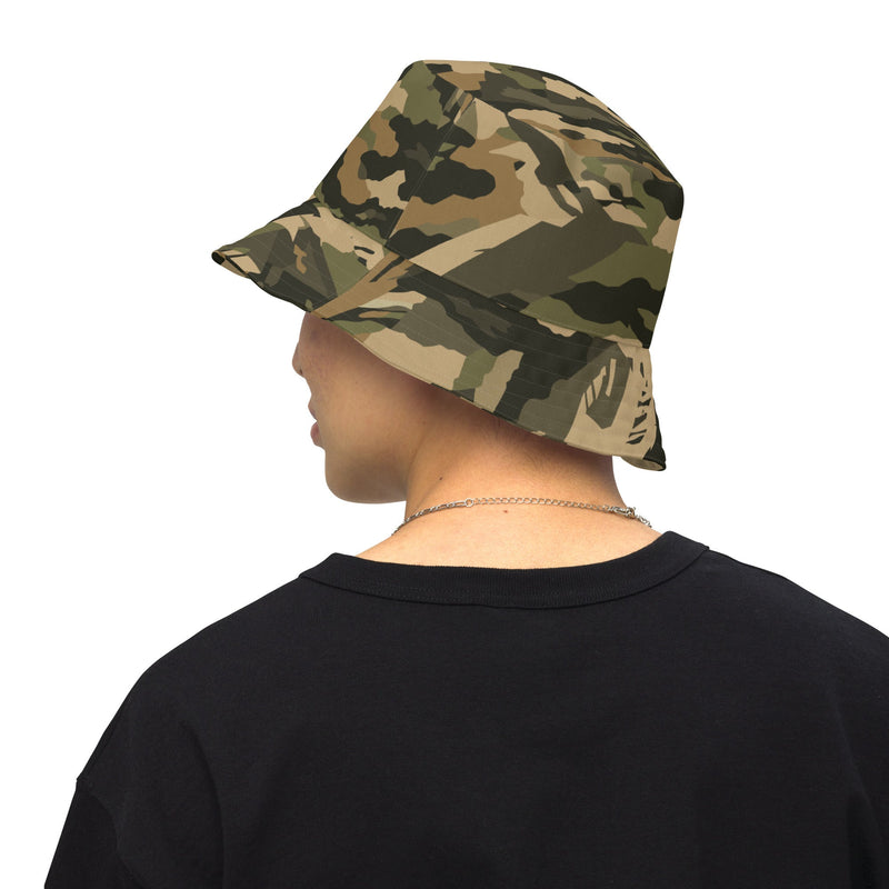 Spearpoint Vanguard Multi-Terrain CAMO Reversible Bucket Hat - Head