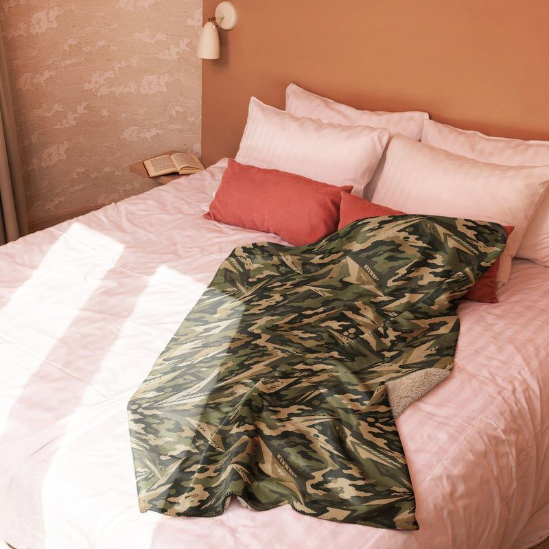 Spearpoint Vanguard Multi-Terrain CAMO Sherpa Blanket